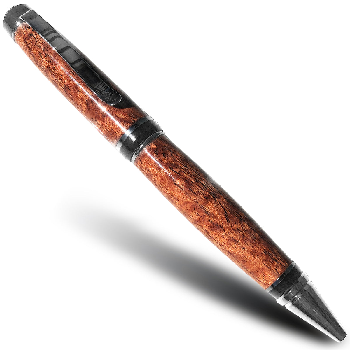 Mesquite Wood Pen with Brilliant Shiny Finish • Art Of Turning